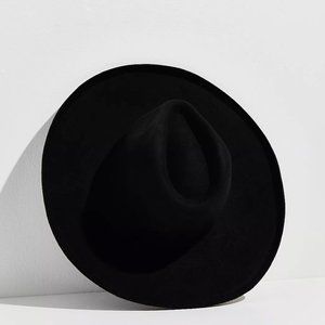 Lack of Color - Black Melodic Fedora
